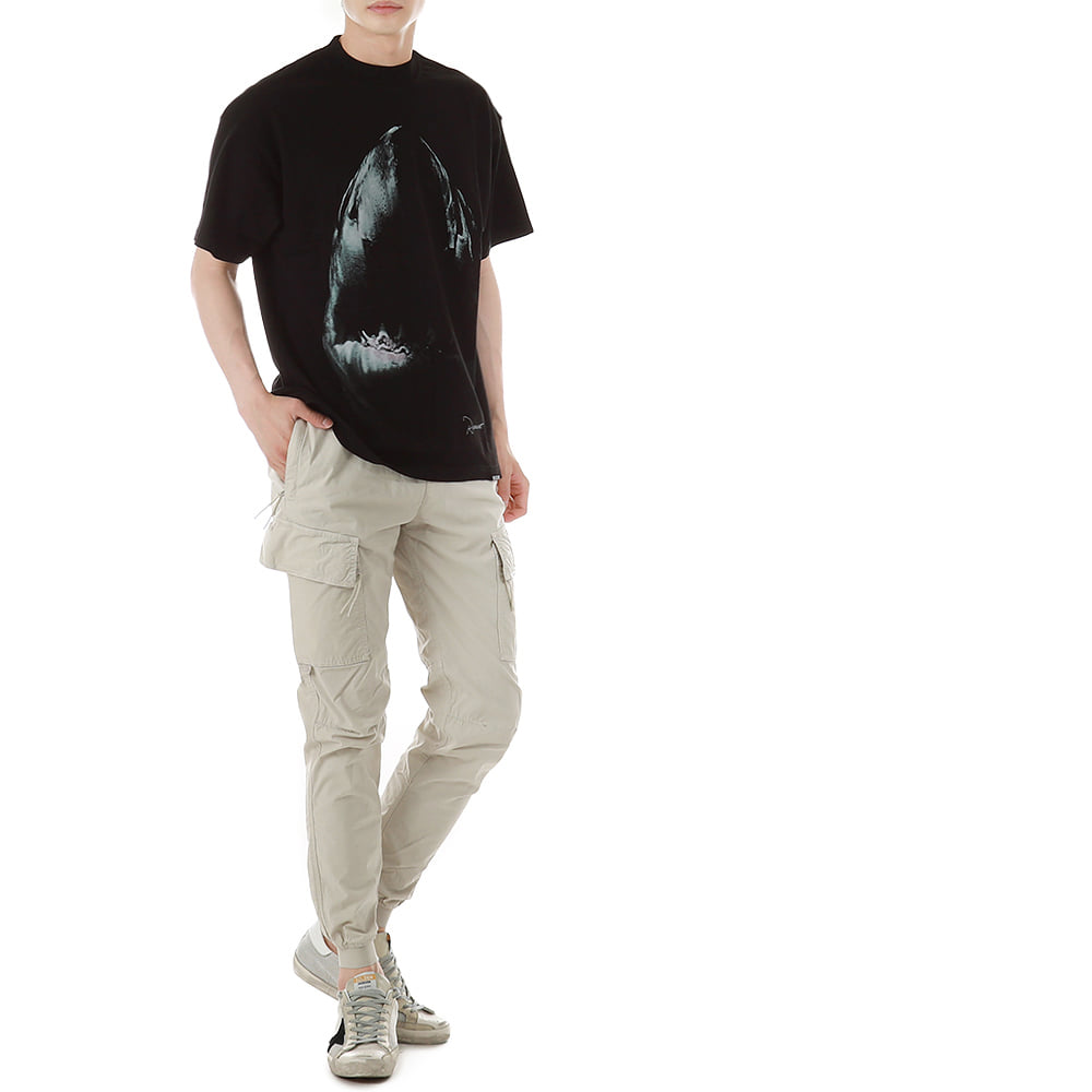 리프리젠트 SHARK 오버핏 반팔 티셔츠 M05169 01
